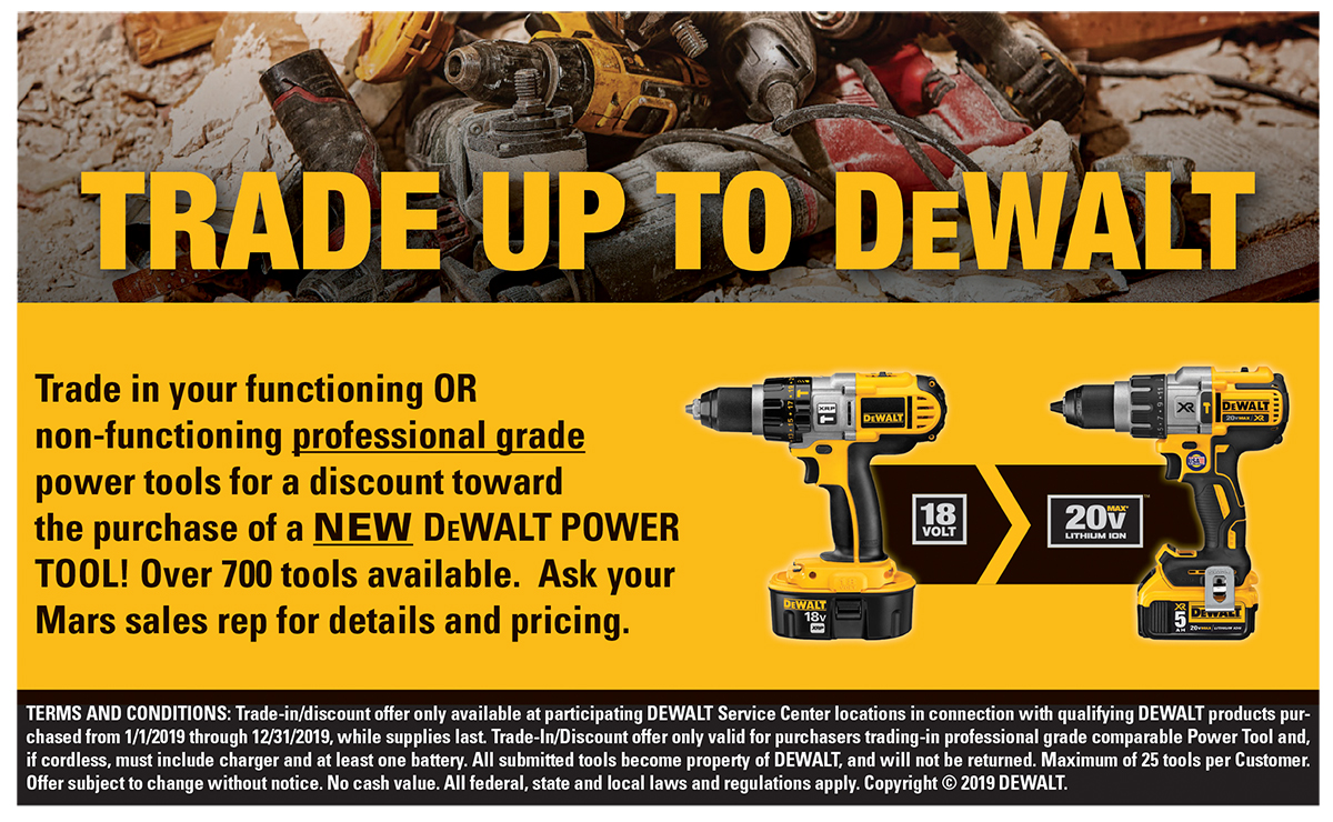 dewalt trade in